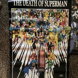 Death Of Superman Poster
