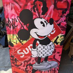 Large Mickey Mouse Picture 