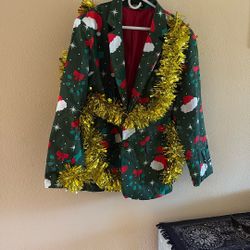 Holiday Party Jacket. Mens Large.  