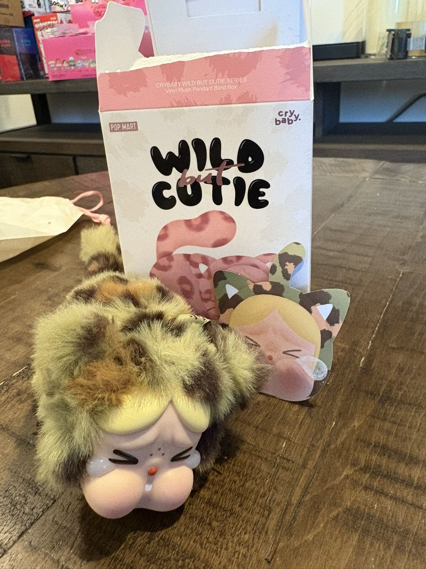 Pop Mart Crybaby Wild but Cutie Series Camo Cutie Vinyl Plush Pendant