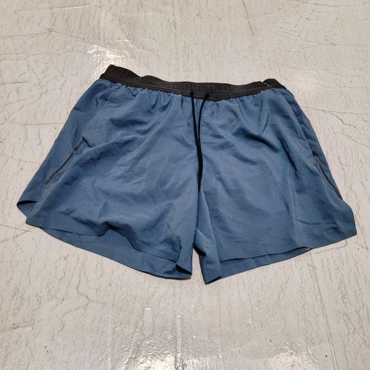 Nike Men's Tech Pack Flex Stride Running Shorts Blue Size L