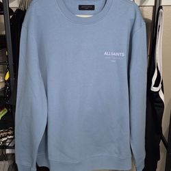 Allsaints Underground Crew Neck Sweatshirt Size L
