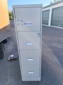 4-Drawer Metal Filing Cabinet