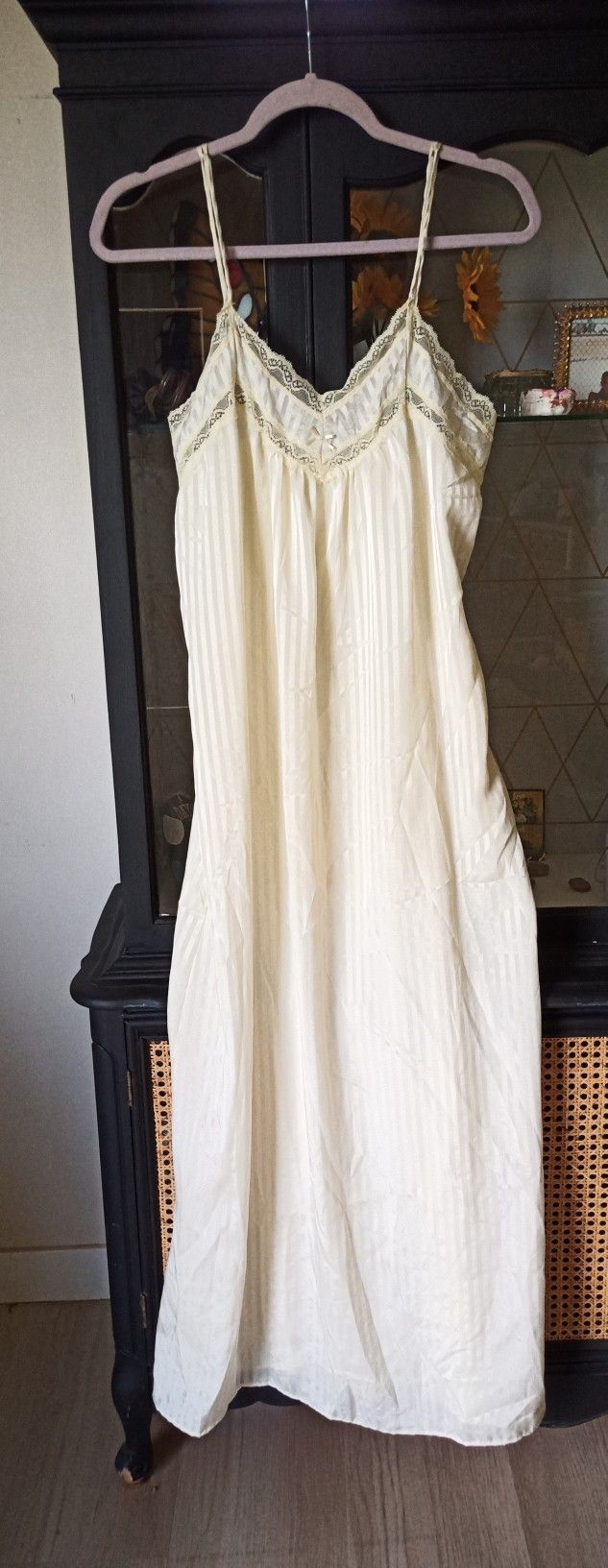 Vintage Lace Detail Slip Dress