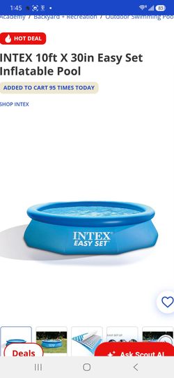 Intex pool - needs a pump