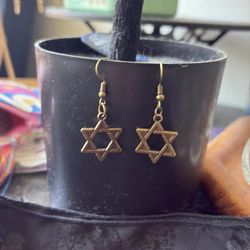 Cute little Star of David Earrings