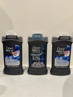 $4 each Dove Men+Care deodorant