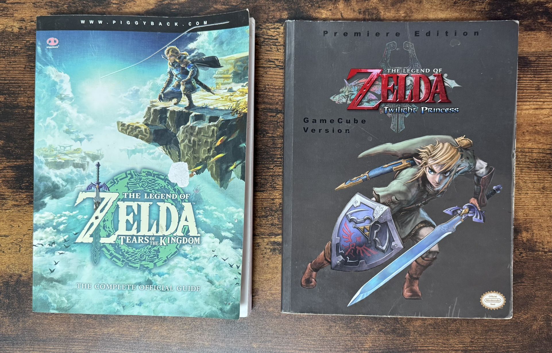 Two Zelda Strategy Books Twilight Princess Tears of the Kingdom $7 each or $10 for Both