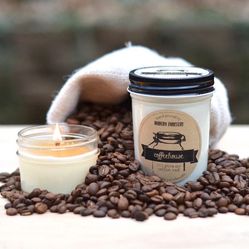 Coffeehouse Candle | Top Selling Items | Handmade Candles | Care Package For Her | Luxury Scented Candles