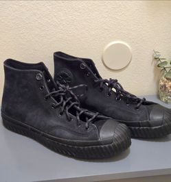 Converse Chuck Taylor Athletic Shoes Sneakers Black Mens Size 12 Women 14