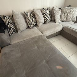 Couch w/ Ottoman