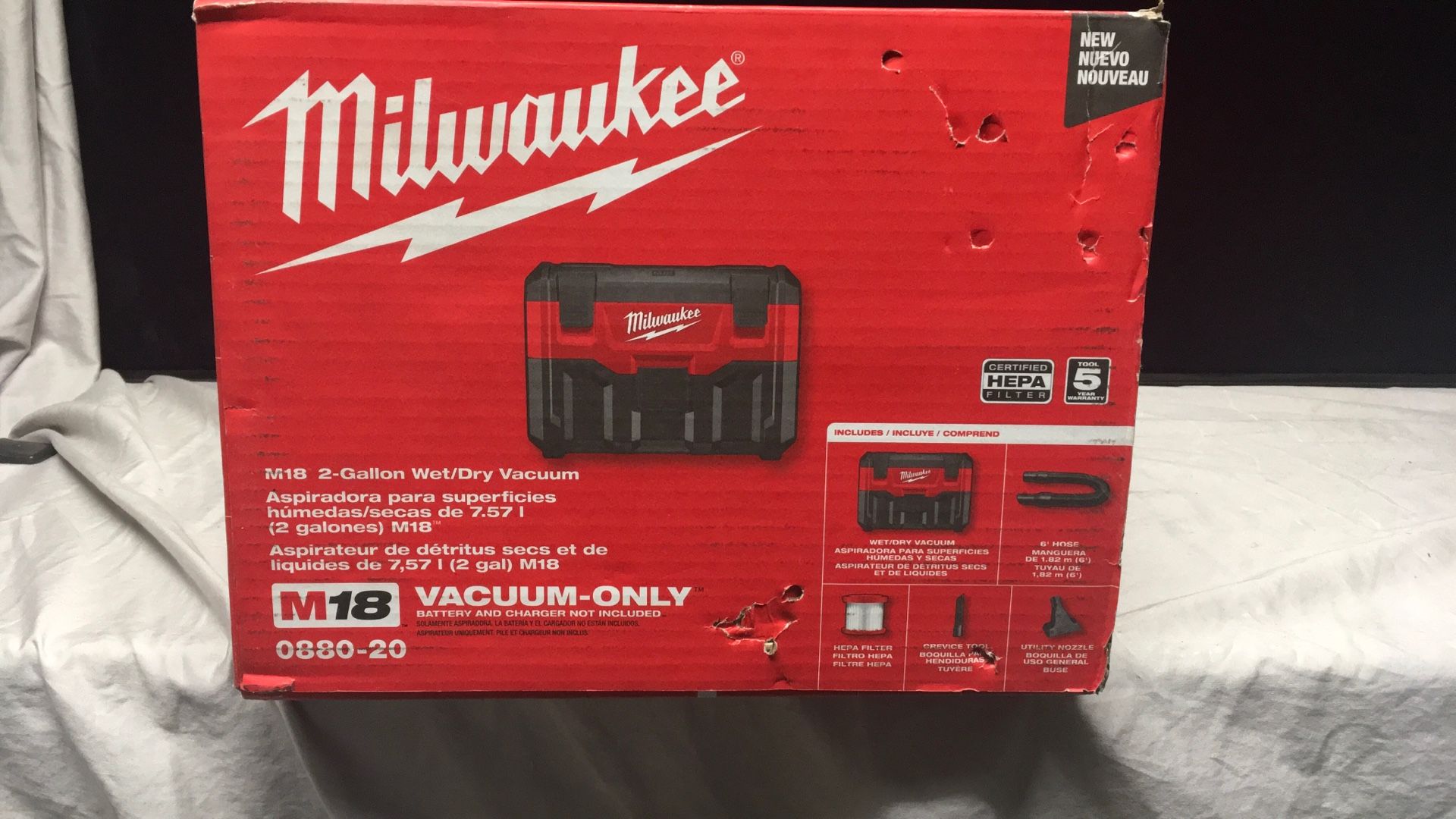 Milwaukee Shop Vac