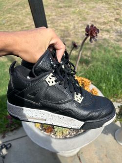 Air Jordan 4 Retro Black White Sneakers