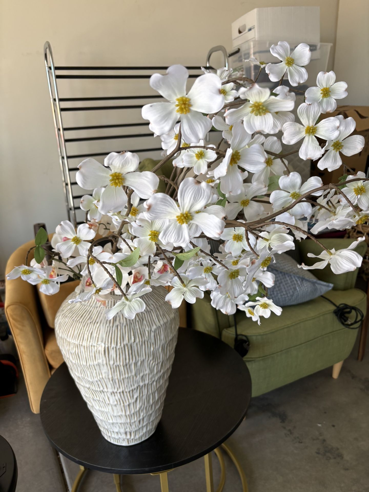 Brand New Pot And Flowers $30 