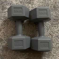 10lb  Dumbells