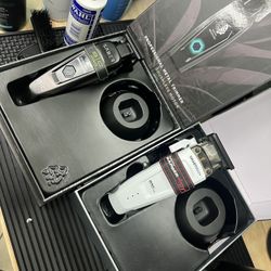White mrd Pro & Black Saber 2.0 
