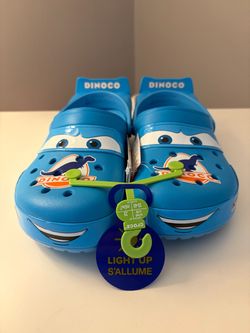 Crocs Disney Pixar Cars Dinoco Light-Up Clogs