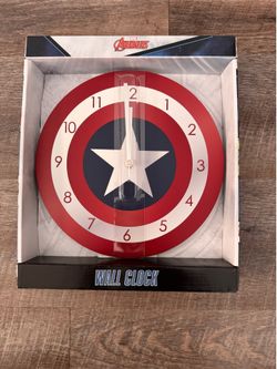 Marvel Captain America Wall Clock