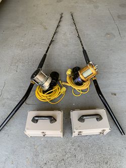 Electric Fishing Reel & Rod for Sale in Miramar, FL - OfferUp