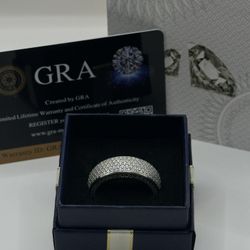 S925 Moissanite Ring - size 11