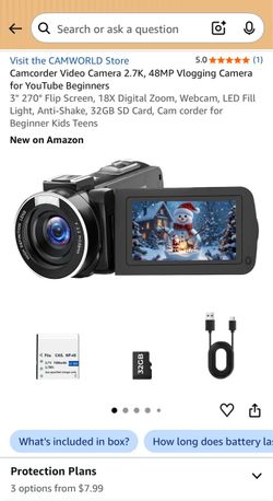 Camcorder video camera