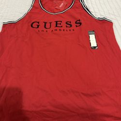 GUESS Men Tank Top - Large