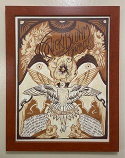 Signed Nicki Bluhm  And The Gamblers Concert Poster