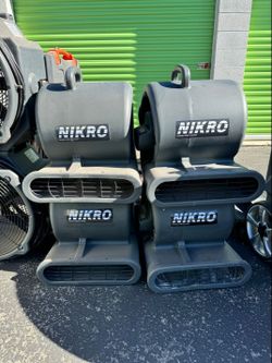 Air Scrubbers, Dehumidifiers, and more