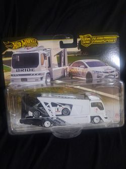 Hotwheels Premium "car culture team transporter" 2007 Honda civic