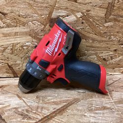 Milwaukee M12 FUEL 12V Lithium-Ion Brushless Cordless 1/2 in. Hammer Drill (Tool-Only)