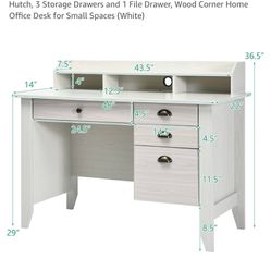Desk - Mirror Not Included 