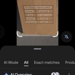 HP CERAMIC FIBER BLANKET