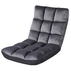 Padded Floor Chair with Back Support