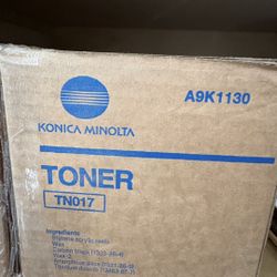 Konica Minolta TN017 (A9K1130) Black Toner Cartridge