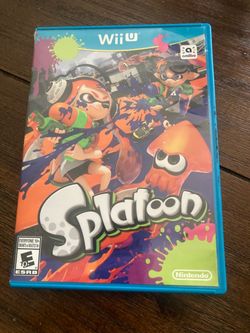 Splatoon Nintendo Wii U Game
