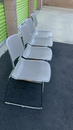 Heavy Duty- Stackable Chairs for dining or office -$10 each