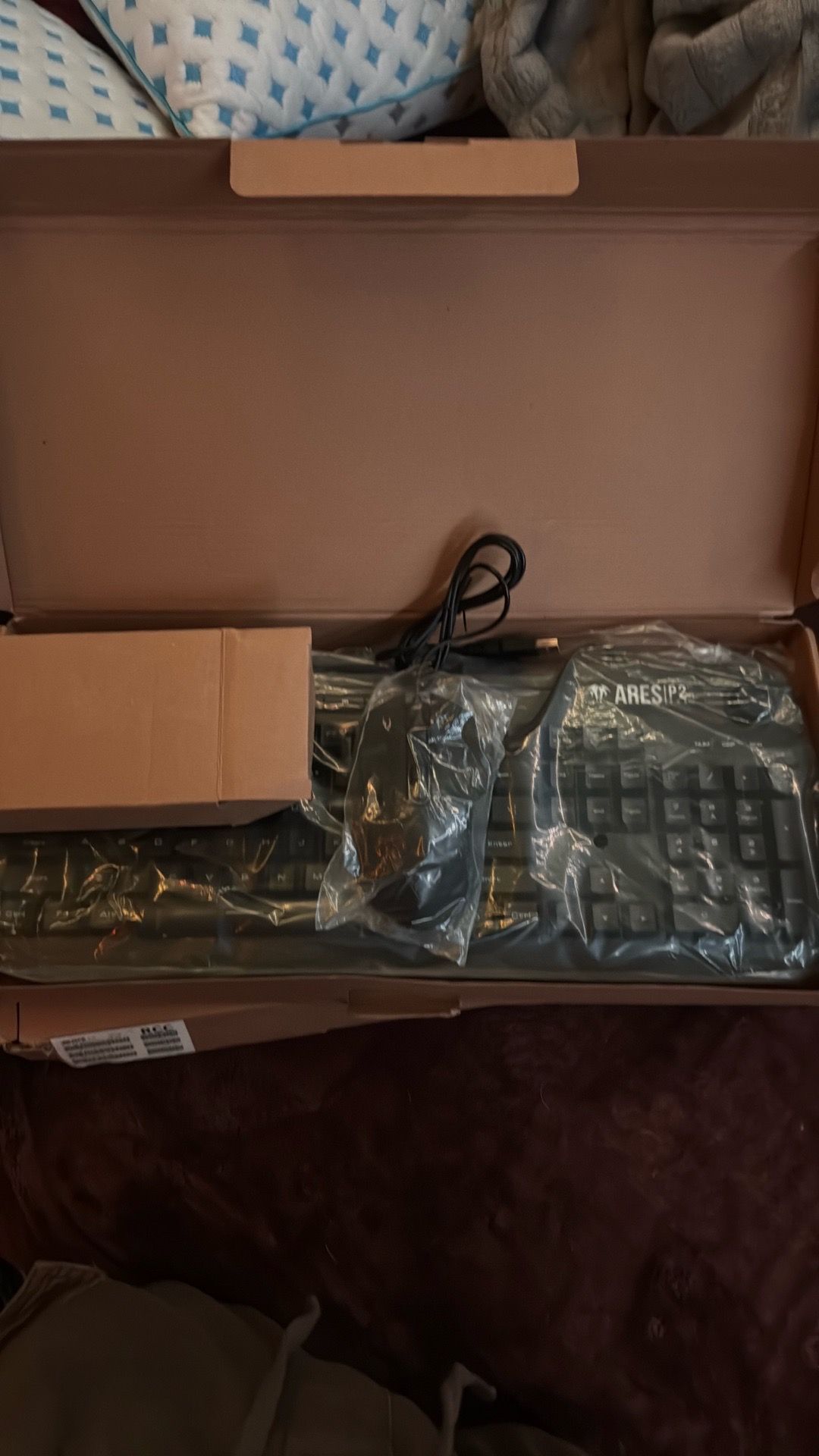 Keyboard and Mouse ( Wired ) Ares P2 RGB // OBO