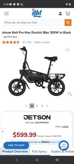 Jetson Electric Bike 