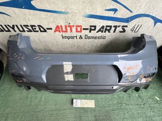 w/damages 2018 - 2022 BMW X2 F39 X2 M SPORT REAR BUMPER OEM AY82343 w/sensorholes