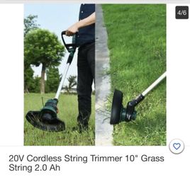 20v Cordless String Trimmer 2.0Ah