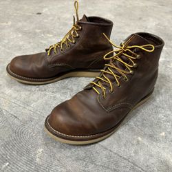 Red Wing Rover Size 10 Copper