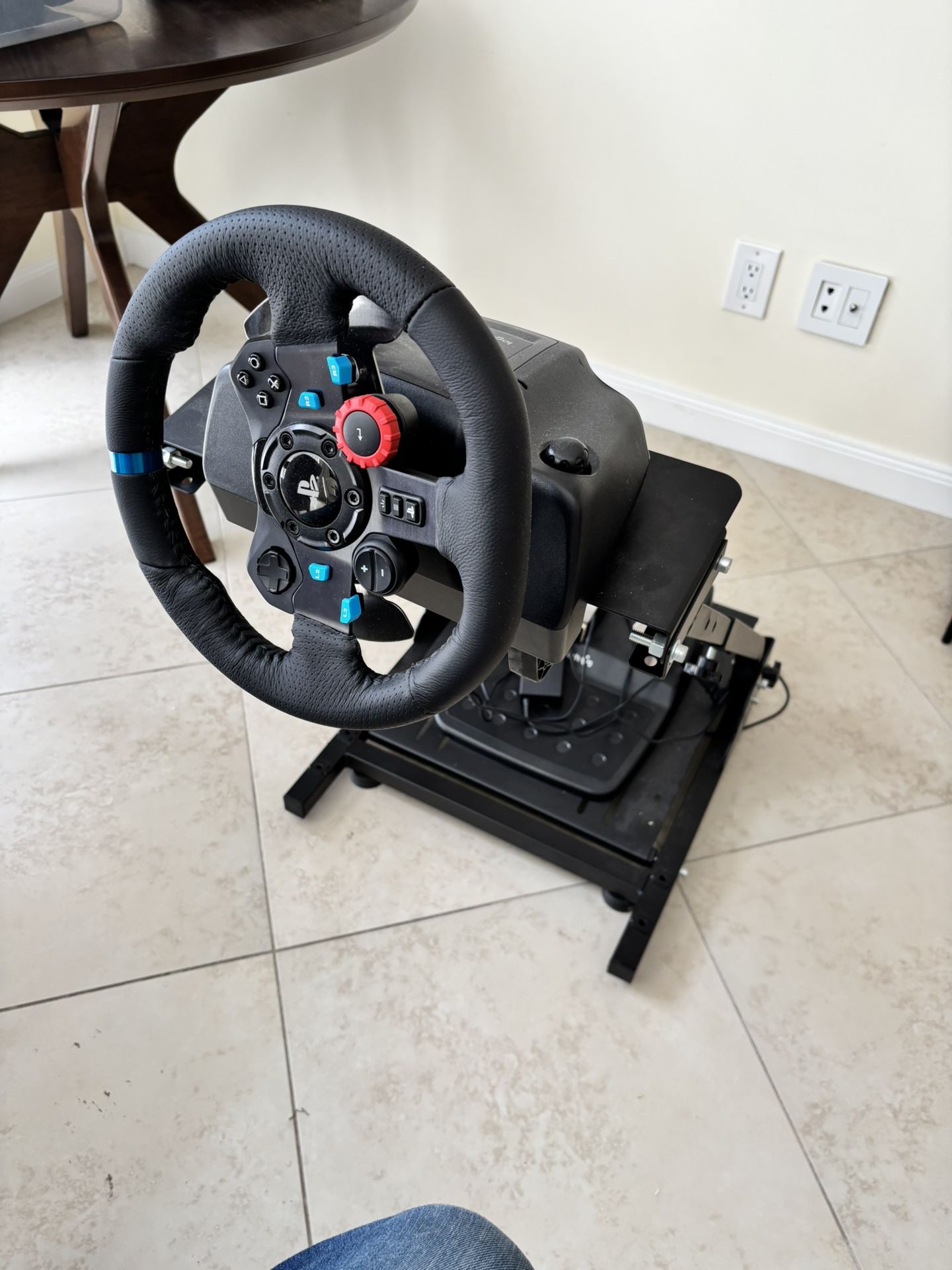 PlayStation Steering Wheel and Stand