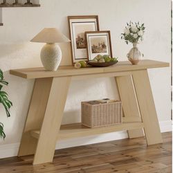 Brand new entry way table in box