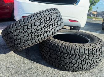 SET OF 4 GOODYEAR WRANGLER WORKHORSE AT2