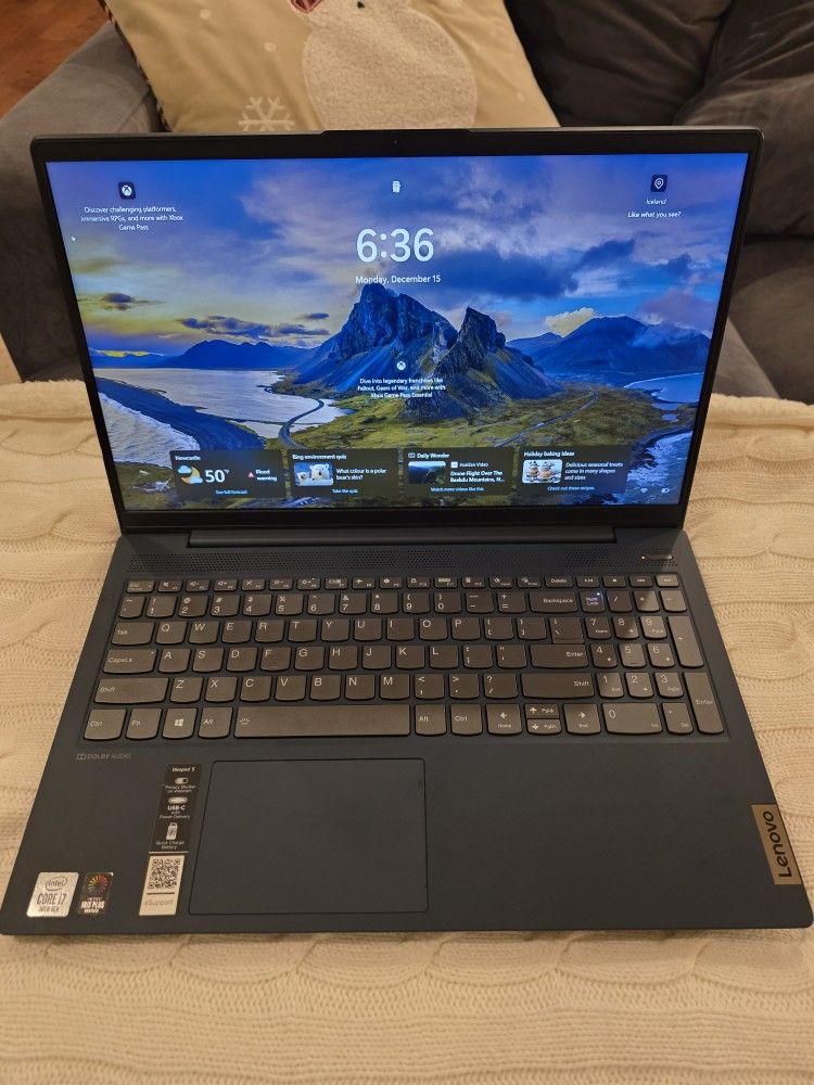 Lenovo 14 inch IdeaPad 5 (i7 10th gen, 12 GB memory, 512 GB Storage)