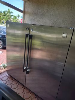 Kenmore pro refrigerator and freezer combo