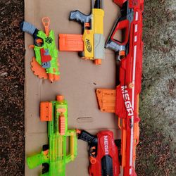 Nerf Gun Lot