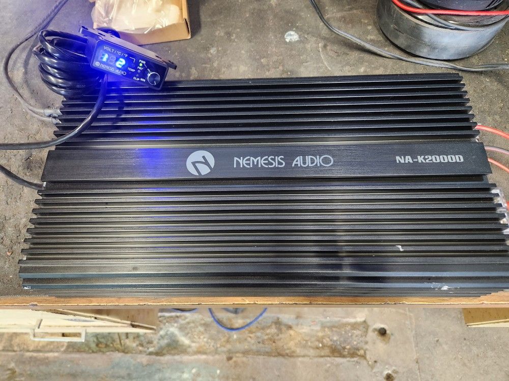 Team Nemesis Audio Korean 2000 watt Amp Digital Monoblock NA-K2000D
