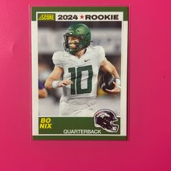 Bo Nix Card