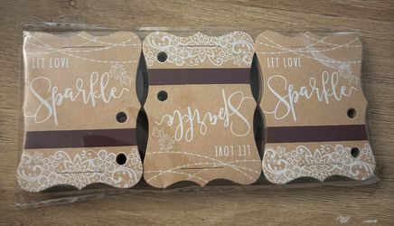 Sparkle Tags- 100 Pieces